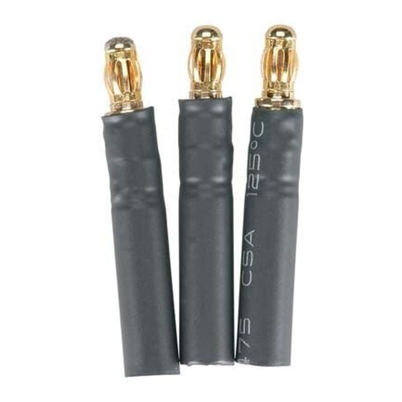 Great Planes  Bullet Adapter 3.5mm Male/4mm