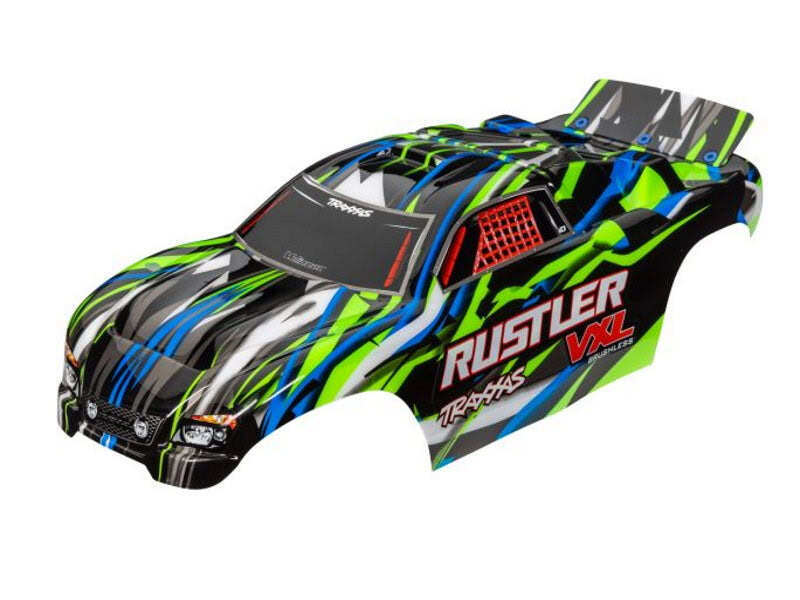 Traxxas Rustler VXL Green/Blue 3726G Body Pre-Painted - 3726g3726g3726g1 Traxxas Rustler VXL Green/Blue 3726G Body Pre-Painted