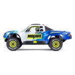 1/16 Mojave Grom Mega 380 Brushed 4X4 Small Scale Desert Truck RTR with Battery & Charger Blue/White - ara2104t2_a1_qmntrcn01 1/16 Mojave Grom Mega 380 Brushed 4X4 Small Scale Desert Truck RTR with Battery & Charger Blue/White