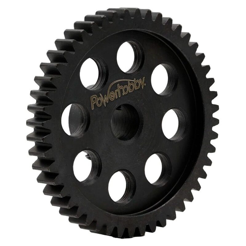 PowerHobby Hardened Steel 27T Mod1 8mm Bore Pinion Gear with 2 Grub Screws PH27TM8
