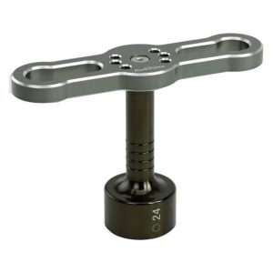 PowerHobby 24mm Aluminum T-Handle Hex Wheel Wrench