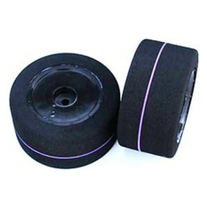 BSR Racing 1/10 Rear Spec Foam Tires - Double Pink (2)