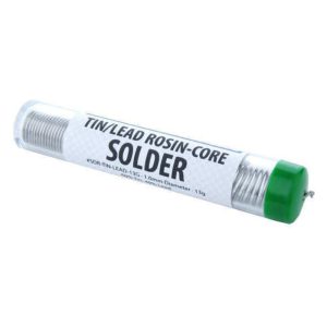 CSSDR 60/40 Tin/Lead Rosin-Core Solder 1 mm Diameter CSSDR-TIN-LEAD-13G