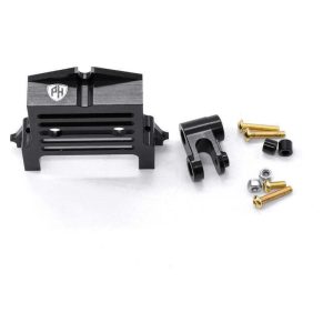 PowerHobby Aluminum Servo Adapter FOR Traxxas X-Maxx / Maxx Slash Black