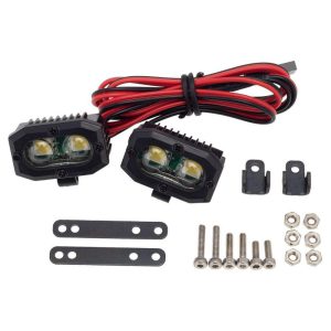 PowerHobby RC Double Lamp LED Lights Headlights Spotlight for 1/10 1/8