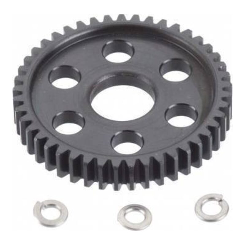 Robinson Racing Slash/Stampede 4x4 Hard Black 45T Steel Spur - Speed 32P RRP7945
