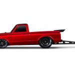 1/10 Traxxas 1967 Chevrolet C10 Drag Slash Extreme Heavy Duty - Red