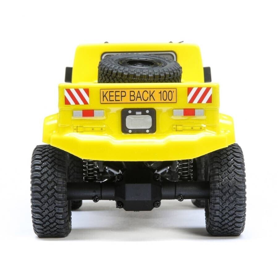 Ec4x Rouge 1/24 ECX Barrage UV RTR 4WD Scaler Crawler - Yellow ECX00019T2