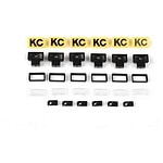 RC4WD KC HiLiTES Rectangle Lights with Covers