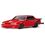 1/10 Ford Mustang 5.0 Drag Slash Extreme Heavy Duty - Red - tra94346-74-red1 1/10 Ford Mustang 5.0 Drag Slash Extreme Heavy Duty - Red