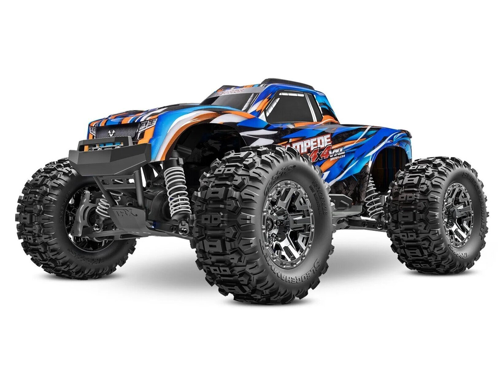 1/10 Traxxas Stampede 4X4 VXL w/Extreme HD Kit Orange