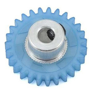 High-quality RC gear set with durable plastic and metal components for remote control cars.