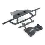 Durable front bumper replacement for remote control cars, offering enhanced protection and performance.