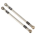 Integy RC Model Machined 115mm Titanium Suspension Links 2 for Axial SCX-10 & Other Crawlers C25819BLACK