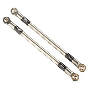 Integy RC Model Machined 115mm Titanium Suspension Links 2 for Axial SCX-10 & Other Crawlers C25819BLACK