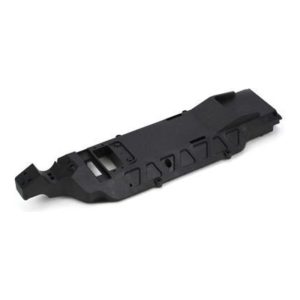 Durable RC car chassis for high-performance off-road racing. Compatible with various RC models and easy to install.