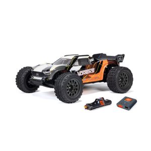 1/10 Vorteks Mega 550 2WD Stadium Truck RTR with Battery & Charger Orange