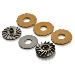 Exotek Losi 22S Drag Mk3 Finned Slipper Set EXO2058