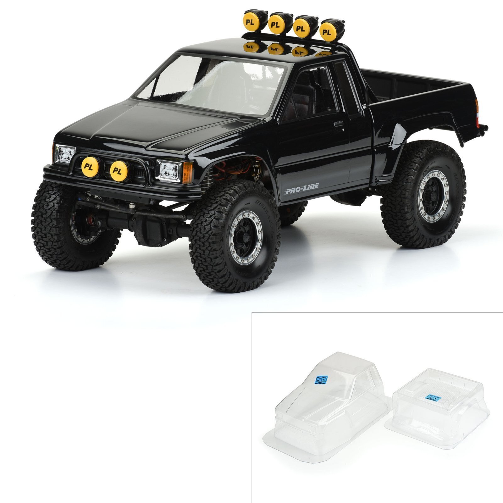 Pro-Line 1985 Toyota HiLux SR5 12.3in Wheel Base 313mm - PRO346600 - Body (Clear)