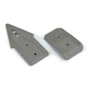 Pro-Line Bash Armor Front/Rear Skid Plates for ARRMA 3S Vehicles Stone Gray PRO639505