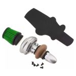 Sideways RC Scale Drift Half Turbo w/Cone Filter Green SDW-HTUCONE-GR