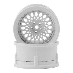 DS Racing Drift Element Mesh Drift Wheels - Black with Chrome Lip DS-DE-303