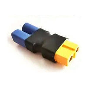 Generic Battery/ESC Adapter: Female XT60 to Male EC3