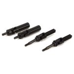 Durable black RC car shocks for off-road and racing RC vehicles. Enhance your RC car's stability and control.