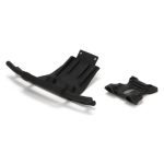 Photo of black RC car wheel adapters and mounts for easy installation.