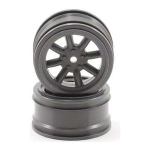 HPI 26mm Vintage 8-Spoke Wheel - Gun Metal (2-Pack)