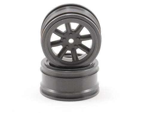 HPI 26mm Vintage 8-Spoke Wheel - Gun Metal (2-Pack)