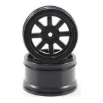 HPI 31mm Vintage 8-Spoke Wheel - Chrome (2-Pack)