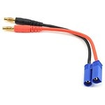 PTK RC Heavy Duty EC5 Charge Lead - Male EC5 to 4mm Banana Plugs