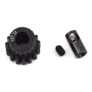 ProTek RC Steel 32P Pinion Gear w/3.17mm Reducer Sleeve Mod .8 5mm Bore 15T