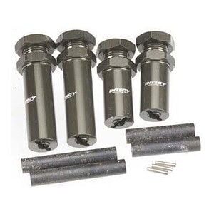 Integy Ext Wheel Hub 17mm Stampede/Rustler/Bandit T7979GUN