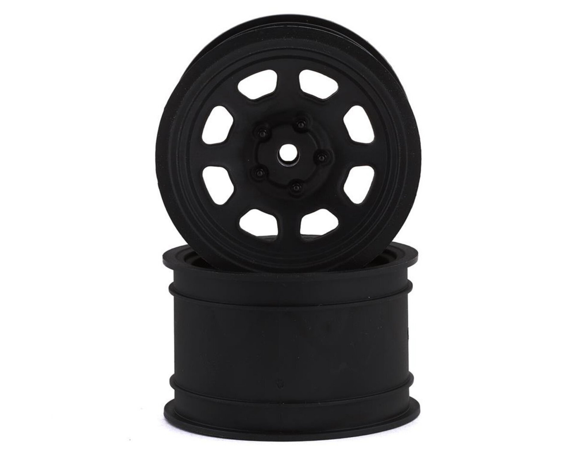 Team Associated SR10 Black Rear Wheels (2)