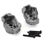 Traxxas TRX-4 Aluminum Rear Portal Drive Axle Mounts Charcoal Grey TRA8956A