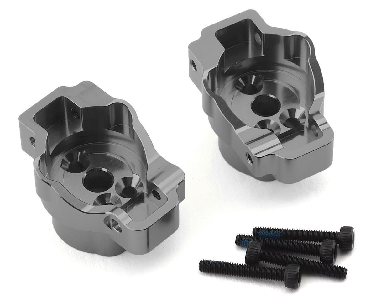 Traxxas TRX-4 Aluminum Rear Portal Drive Axle Mounts Charcoal Grey TRA8956A