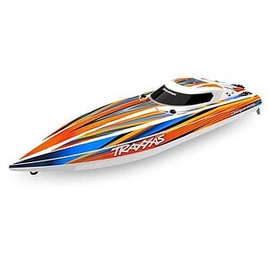 Traxxas 26in Disruptor 4S Self-Righting Boat Orange
