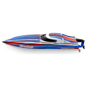 Traxxas 26in Disruptor 4S Self-Righting Boat Blue