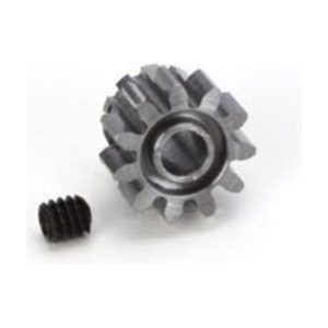 Close-up of RC car gear and screw for hobby car repair and upgrades.