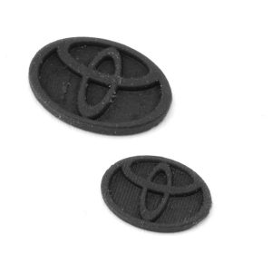 24K RC Technology Toyota Corolla GR 1/10 Emblems (2) (Front/Rear) TAF33310