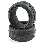 Losi V100 V1 Performance S Compound Tire 67x26mm (2)