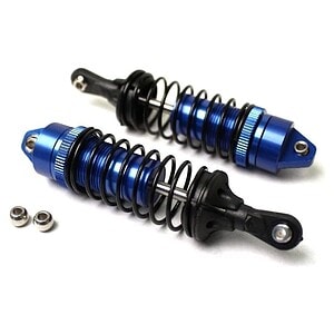 Traxxas Racers Edge Slash 2/4WD Aluminum Front Shock Pair of 2 - Blue RCE1849BL