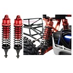 Traxxas Racers Edge Slash 2/4WD Aluminum Rear Shock Pair of 2 1850R - Red RCE1850R