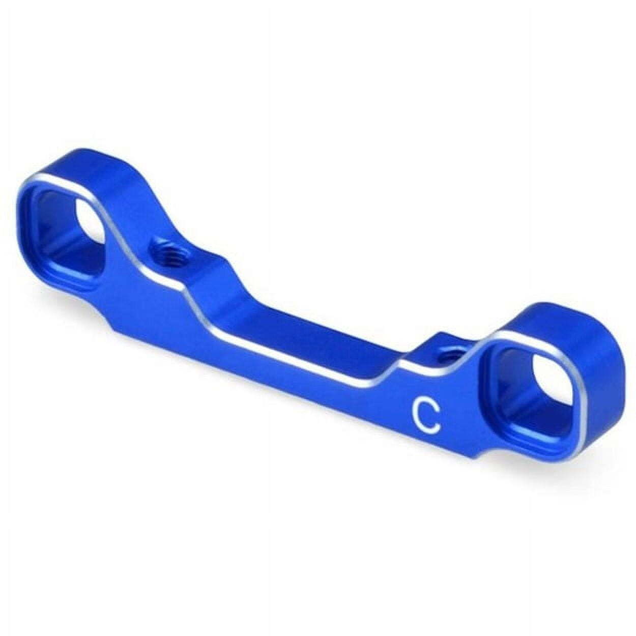 Blue RC car suspension arm for remote control cars, durable and high-performance parts.