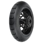 Pro-Line PM-MX - Rear Supermoto Motorcycle Tire Pre-Mounted - Black (S3) (1)