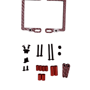 Bingo Universal Battery Holder Forged Red brc-uni-batt-frgr