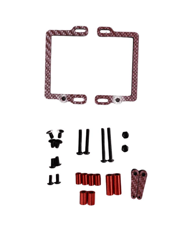 Bingo Universal Battery Holder Forged Red brc-uni-batt-frgr - redcarbon Bingo Universal Battery Holder Forged Red brc-uni-batt-frgr