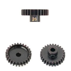 Tekno RC 26T M5 Hardened Steel Pinion Gear MOD1 5mm Bore M5 Set Screw TKR4186